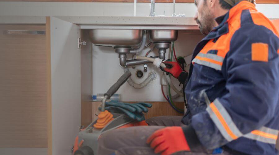 Professional slab leak plumber services in Covington, OK